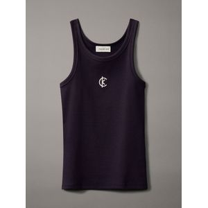 Calvin Klein Jeans Top  navy / wit