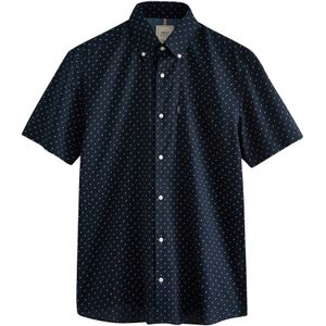 Next Overhemd  navy / lichtblauw