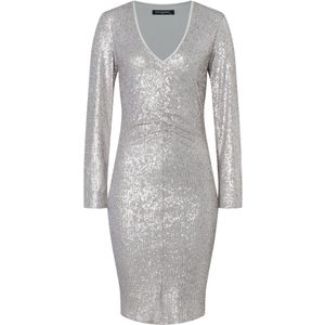 Ana Alcazar Avondjurk ' Tadia '  zilver