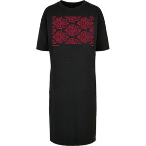 F4NT4STIC Jurk  rood / zwart