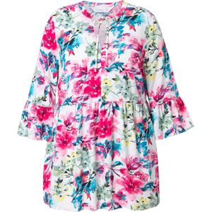 MIAMODA Tuniek  gemengde kleuren / wit