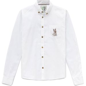 By Diess Collection Overhemd  bruin / wit