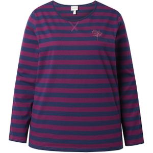 Ulla Popken Shirt  navy / bessen