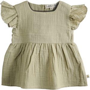 Milk & Muffin Jurk  olijfgroen