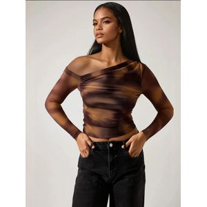 Hiccup Shirt  bruin / kastanjebruin