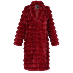 Faina - Wintermantel - Donkerrood