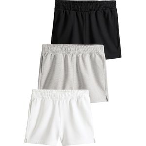 The Set Broek  grijs / zwart / wit