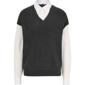 Only Tall Trui 'ONLPAYSON'  donkergrijs