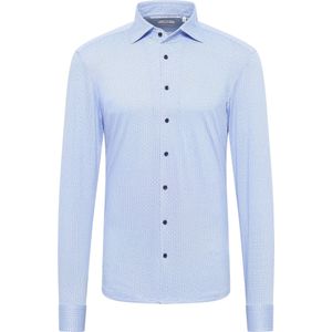 Eterna - Overhemd - Royalblauw - Slim fit - NON IRON (strijkvrij)