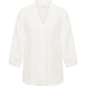 Eterna - Overhemdblouse - Offwhite - 100% Viscose - Klassiek