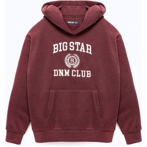 BIG STAR Sweatshirt 'MERTA'  donkerrood