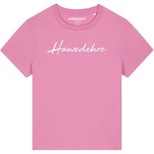 Watapparel Shirt ' Hawedehre '  rosa / wit