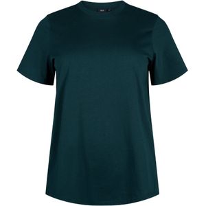 Zizzi Shirt 'VCHARLIN'  petrol