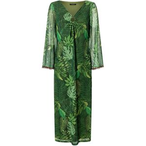 Ana Alcazar Jurk 'Ziesa'  groen / olijfgroen / spar / lichtgroen
