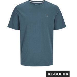 JACK & JONES Shirt  blauw / wit