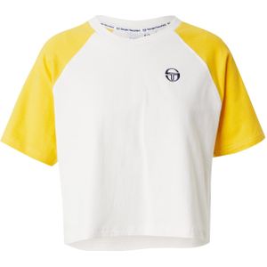 Sergio Tacchini Shirt 'WILHEMINA'  navy / geel / wit