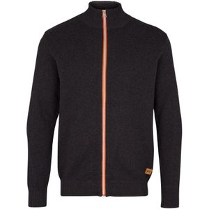 Kronstadt Gebreid vest 'Erik'  donkergrijs