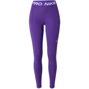 NIKE Sportbroek 'Pro'  lila / wit
