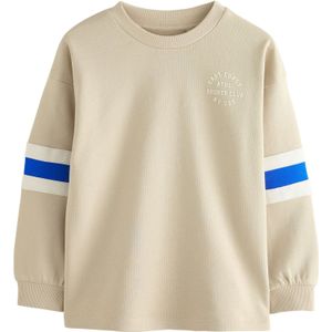 Next Shirt  blauw / greige / wit