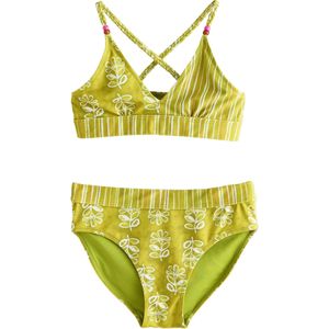 Next Bikini  olijfgroen / appel / wit