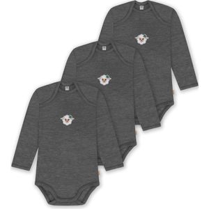 normani Rompertje/body 'Auckland'  grijs / antraciet / gemengde kleuren