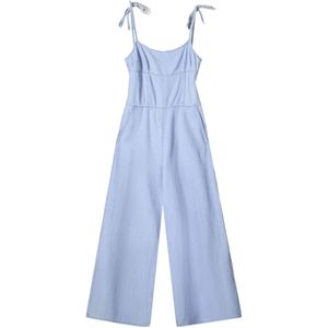 Bershka Jumpsuit  lichtblauw