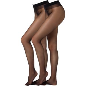 Fine Everyday - Panty - Zwart - 90% Polyamide 10% Elastaan - Elastisch