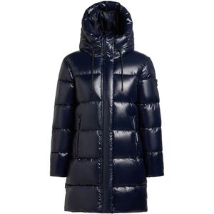 khujo Winterjas 'Janou'  donkerblauw