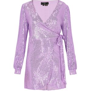 faina Cocktailjurk  lavendel