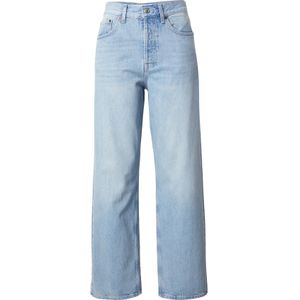 TOPSHOP - Jeans - Lichtblauw - Wide Leg - Mid Waist - Heavy Washed