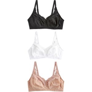 Next BH  nude / zwart / wit