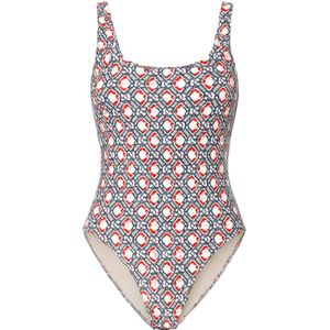 C&City Badpak  navy / cranberry / wit