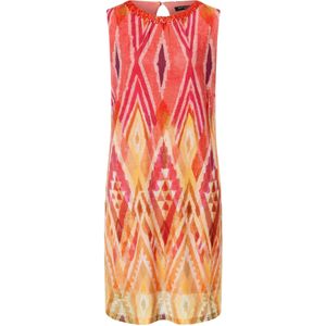 Ana Alcazar Jurk 'Zibea'  curry / kreeft / zalm roze