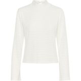 T-shirt - Chalk - Baggy fit - Lange Mouwen