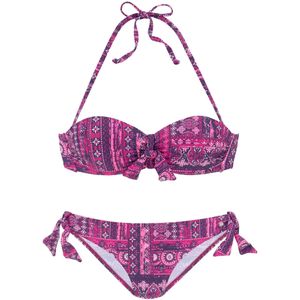 s.Oliver Bikini  navy / pink / wit