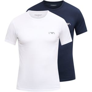 Emporio Armani Onderhemd  navy / wit