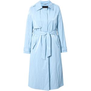 Ulla Popken Tussenmantel  hemelsblauw