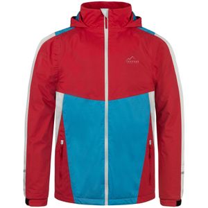 normani Functionele jas  turquoise / rood / wit