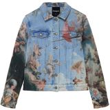 Desigual - Spijkerjack - Multicolor - Met Zakken en Renaissancedetails