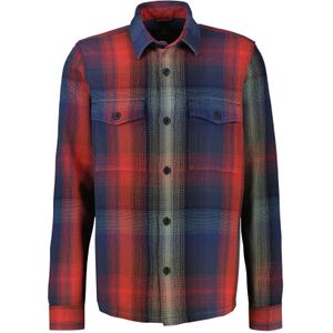 Lerros - Overhemd - Classic Navy - Lange Mouwen - Met Borstzakken