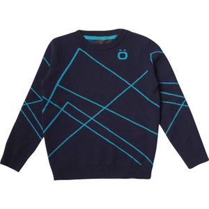 KOROSHI Trui  navy / groen