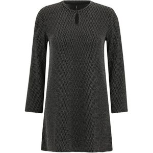 Only Petite Jurk 'ONLCAROL'  zwart / zilver