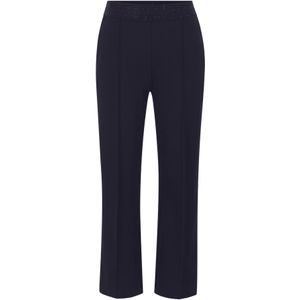 Rich & Royal Broek  beige / nachtblauw