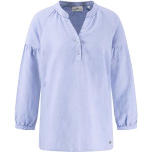Fynch Hatton - Ruffel Linen Mix - Blouse - Lange Mouwen