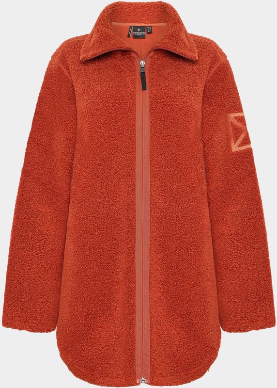 Didriksons - UMI - Fleece Jas - Oranje