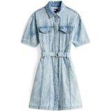 Tommy Jeans - Jeansjurk - Mêlee - Katoen - Getailleerd - Mini