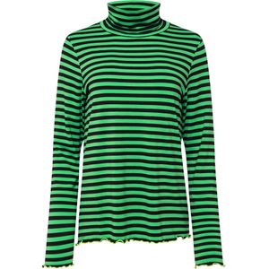 LAURASØN Shirt  kiwi / zwart