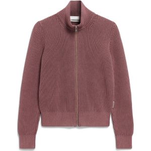 Armedangels - Rebeccaa - Cardigan - Slim-fit - Hoge Kraag - Ribstof