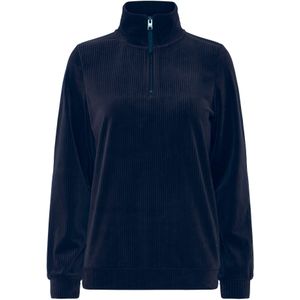 Oxmo Trui ' OXEBBA HALFZIP '  blauw