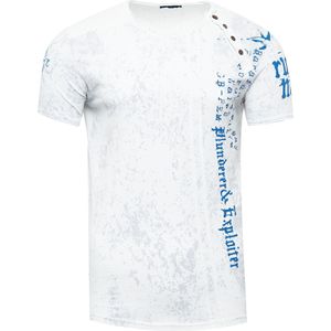 Rusty Neal - T-shirt - Normale Pasvorm - Ronde Hals - Katoen